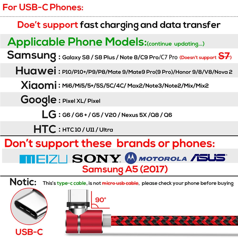 TOPK RLine R L type светодиодный кабель usb C для samsung Galaxy S9 Plus Xiaomi Redmi Note 7 huawei P20 Магнитный