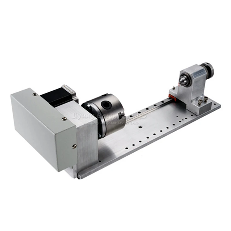 Линейная направляющая 4 я ось вращения CNC разделительная головка для 3d