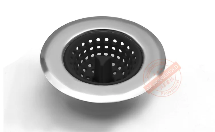 Dishwashing sink filter drain cover strainer