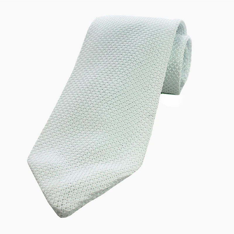 JEMYGINS мужской формальный Вязаный Галстук 8 см с зажимом, набор для отдыха, одноцветные галстуки, модные шерстяные хлопковые галстуки для мужчин, свадебные галстуки - Цвет: 9