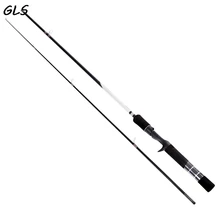 Стиль 2 наконечник 1.8 м 3-15lb линии Вес 1/8-3/4 унц. приманки Вес M Мощность литья приманка Удочки углерода Рыбалка Полюс