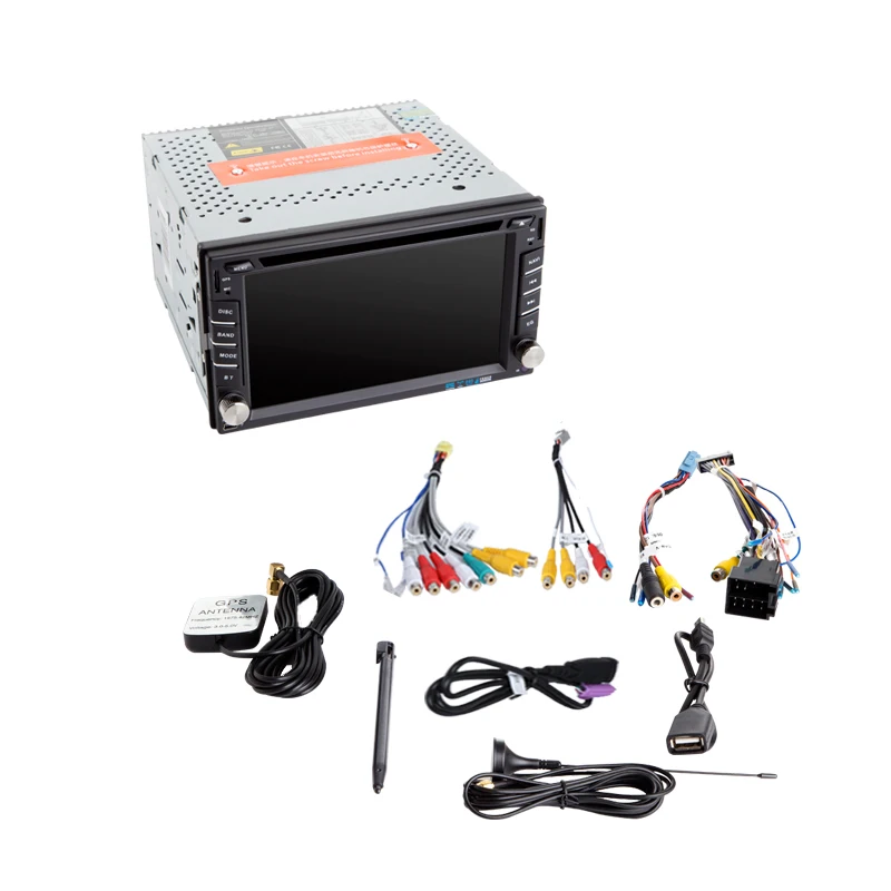 Discount 2 Din Android 9/9.0 Car DVD Radio Multimedia Player Universal GPS Navigation autoradio Stereo Audio WIFI BT GPS  Multimedia 4