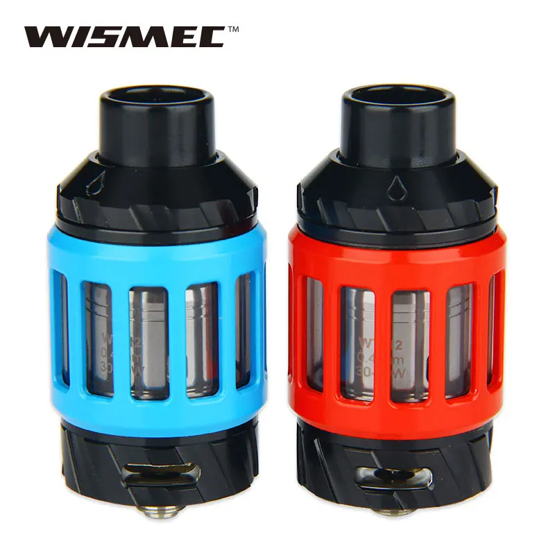 

2017 New Original WISMEC KAGE Atomizer with 2.8ml E-liquid Capacity Tank 28mm for 300W ES300 Exo Skeleton TC Box MOD/Vape Kit