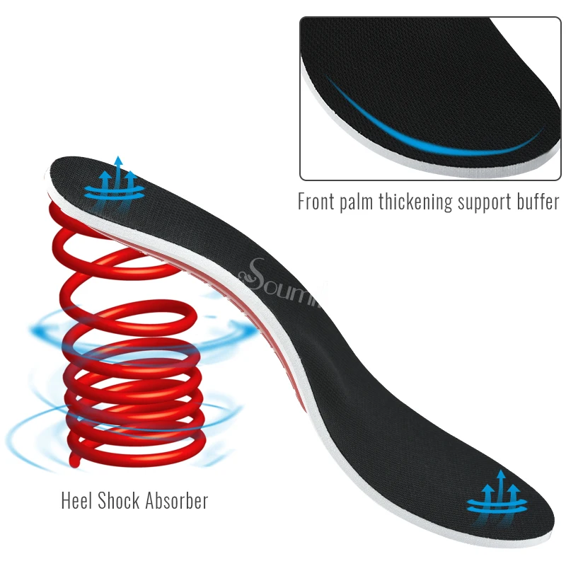 Soumit ортопедические стельки Cubitus Varus для мужчин и женщин, ортопедические стельки для обуви