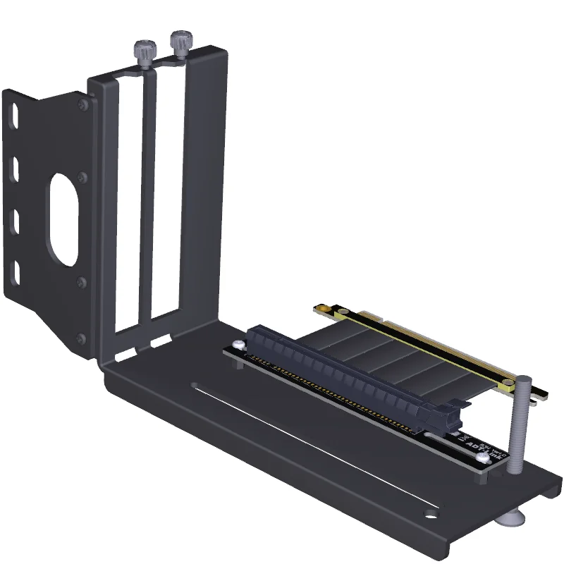 

FormulaMod Fm-ZJYCX, Graphics Card Vertical Holder With Extension Cable, Fixed GPU Vertical, PCI-E Built-in Steering Bracket