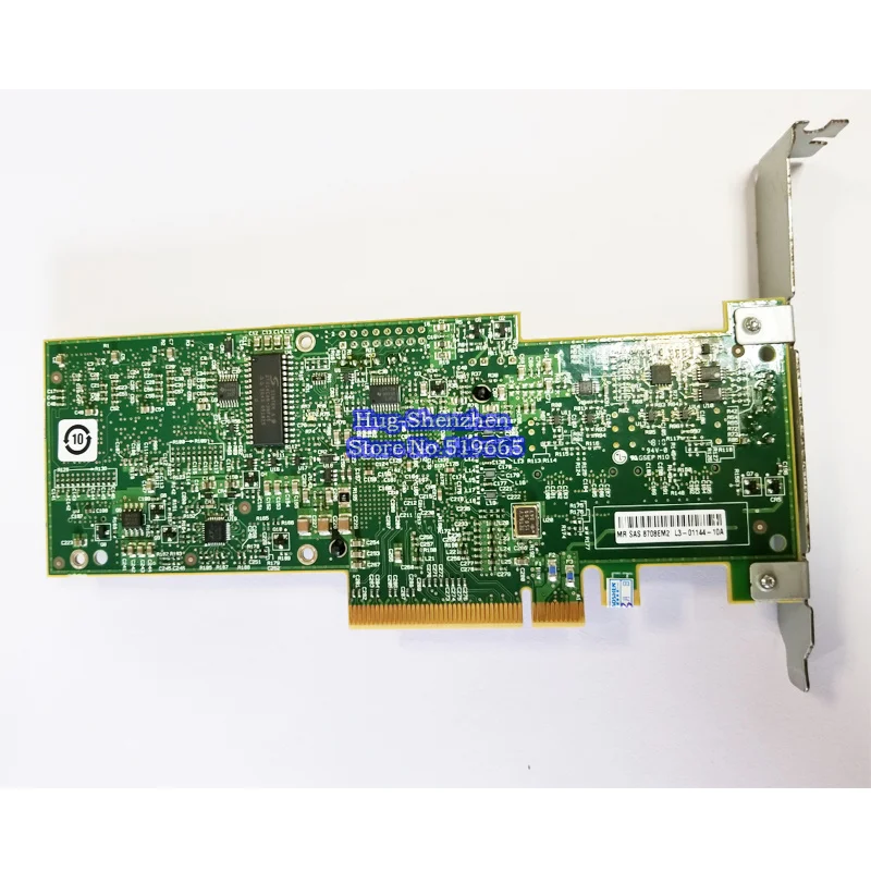 Для MegaRAID SAS 8708EM2 8-портовый PCI-E карта для массива данных поддерживает RAID0 1 батарея