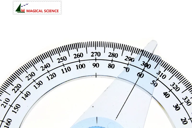 360 градусов круглый транспортир для учеников начальной школы прозрачный пластиковый полный круг гониасмометр вращающиеся транспортиры 10 см