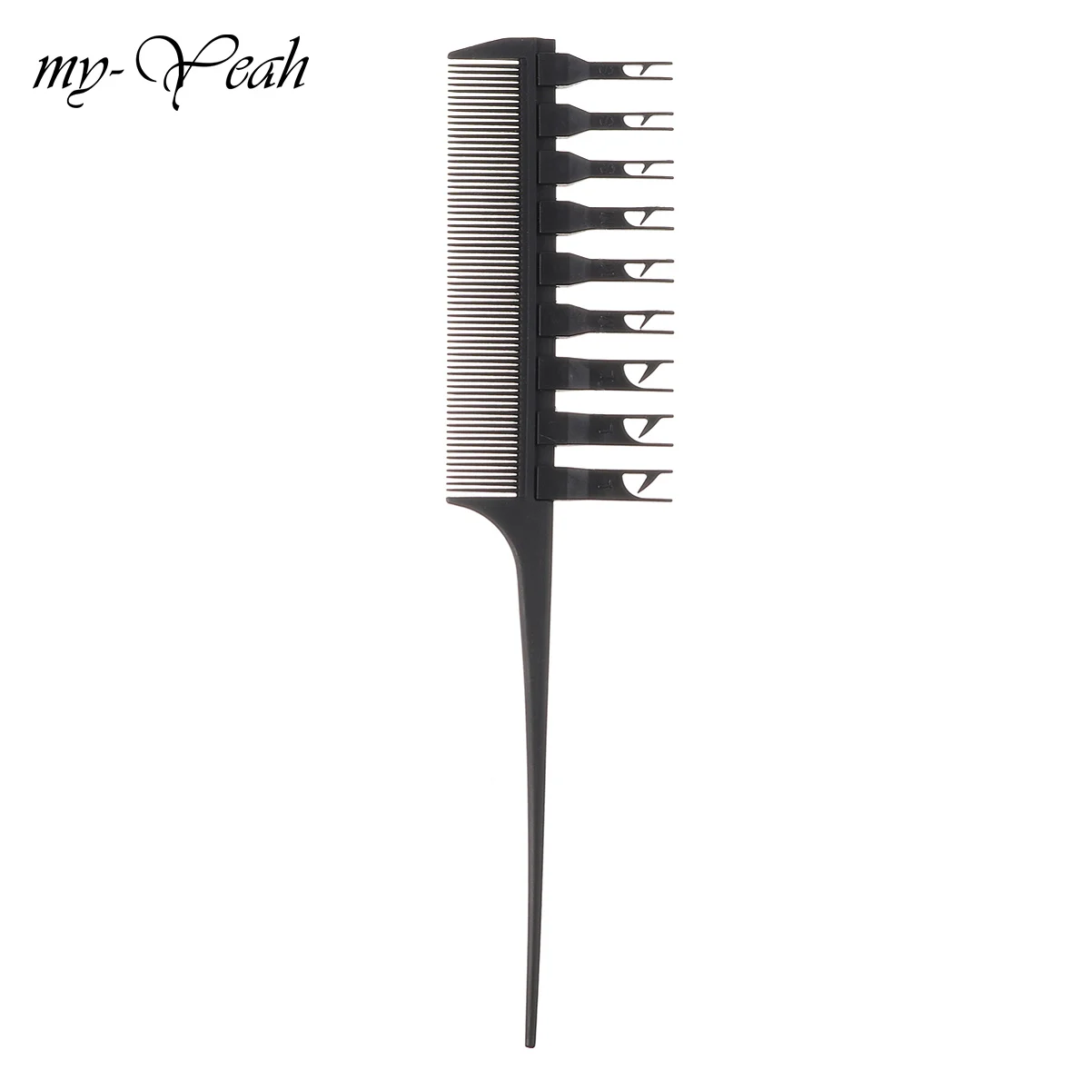 

1Pcs Pro Beauty Salon Barber Dyeing Double Side Hair Highlight Comb Removable Teeth Special Antlers Comb Hair Styling Tools