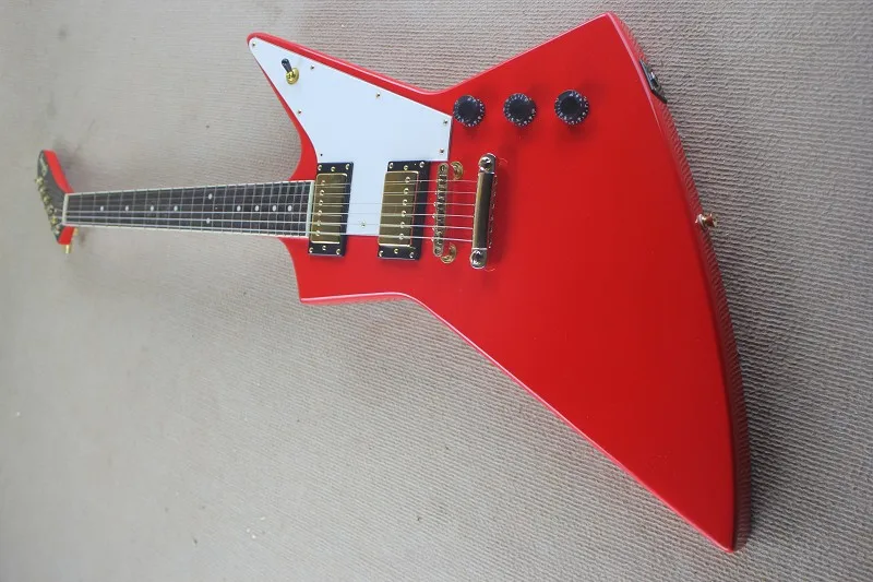 

New Arrival Goose Type 1958 red Electric Guitar Rock Guitar Free Shipping 1027