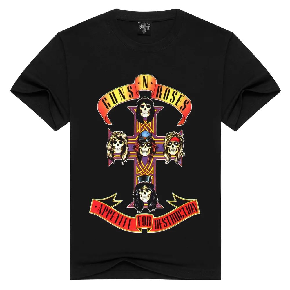 Мужская/Женская футболка guns n'roses модные женские летние топы футболки GnR Rock