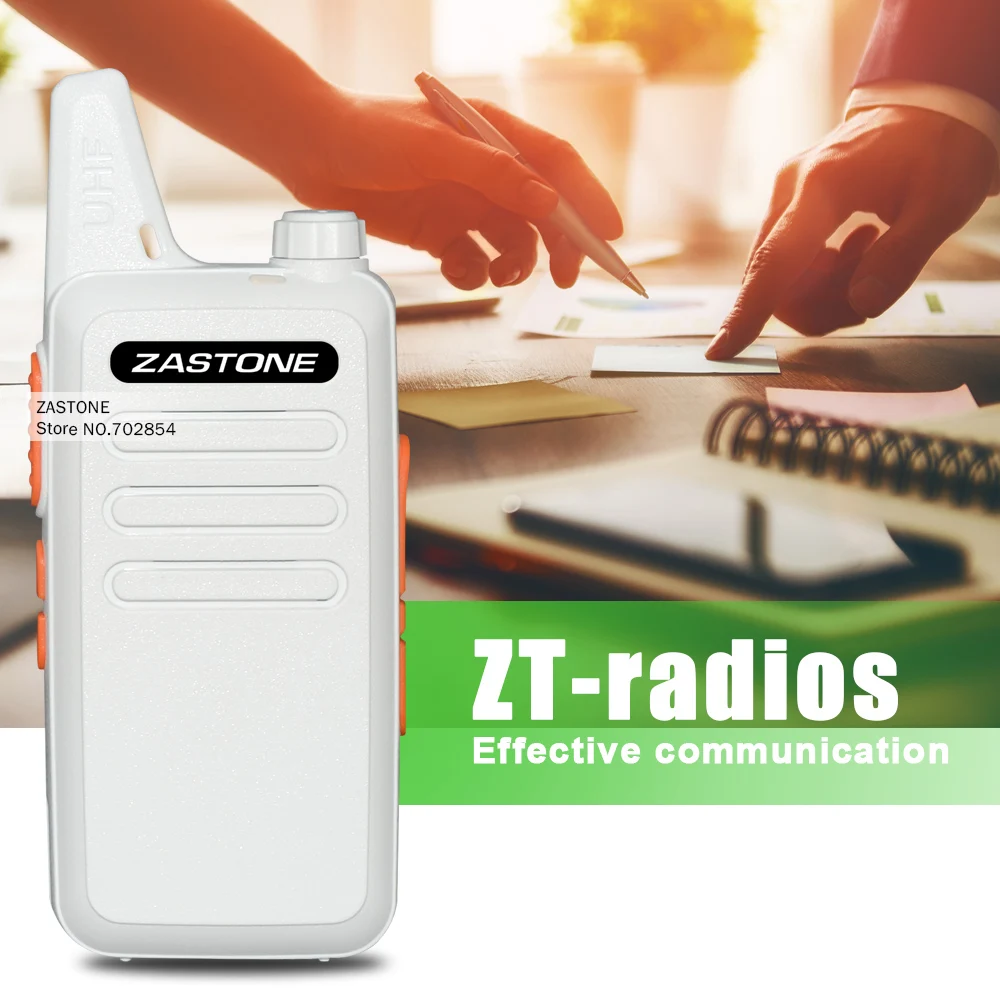 bilder für Zastone ZT-X6 Weiß UHF 400-470 MHz 16 kanäle Walkie Talkie Mini tragbare Transceiver Funkgeräte Walkie Talkie bilder für Zastone ZT-X6 Weiß UHF 400-470 MHz 16 kanäle Walkie Talkie Mini tragbare Transceiver Funkgeräte Walkie Talkie