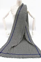 100 wool women long scarf women fashion long scarf tartan scarf plover case scarf blue black
