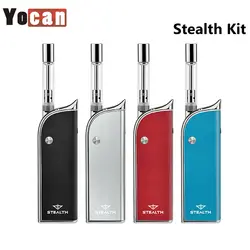 Оригинальный Yocan Stealth 2 в 1 комплект с 650 mAh батареей керамическая катушка/кварцевая спираль электронная сигарета Vapor Vs Yocan Evolve Plus XL