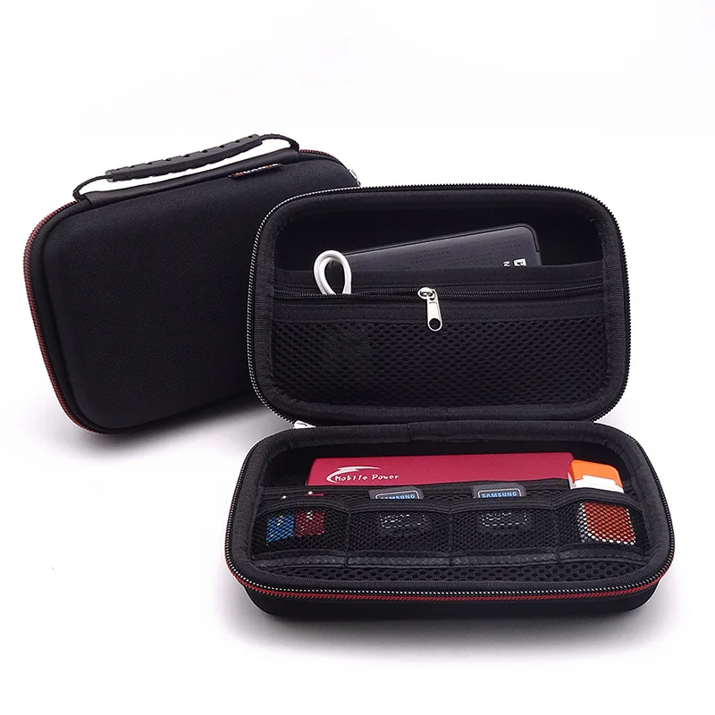 GUANHE 2," жесткий флэш-накопитель USB HDD сумка для Seagate Backup Plus Slim/WD My Passport Ultra Slim/nintendo New 3DS XL/3DS - Цвет: Черный