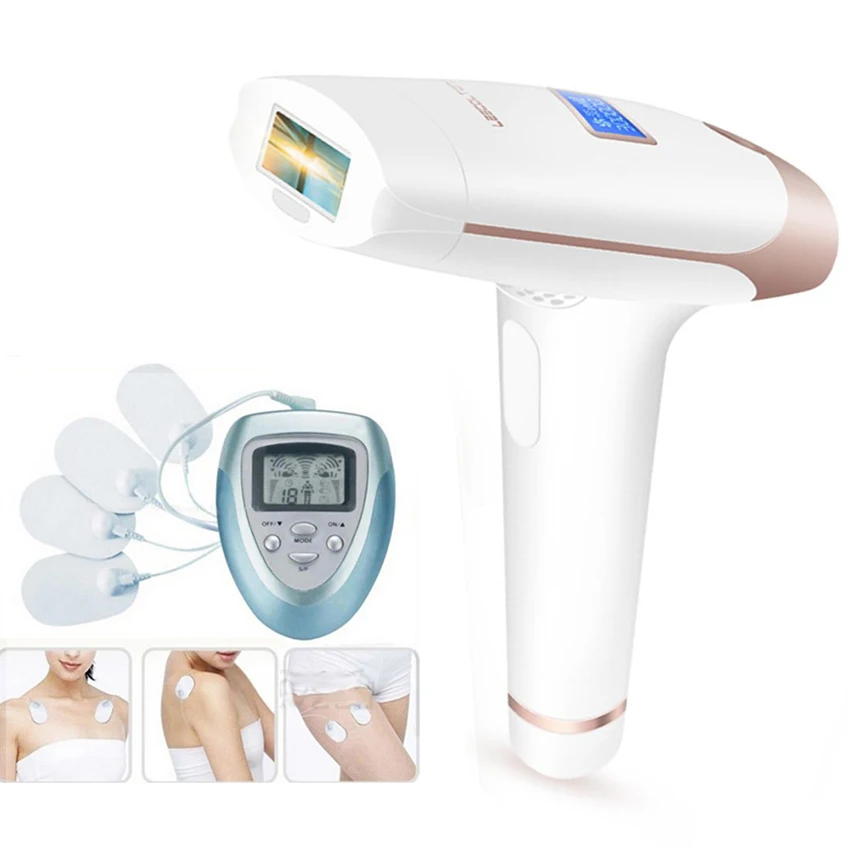 Female Epilator Lady Photon Laser Facial Body Hair Removal Depilatory