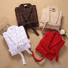 Хлопковый Халат для женщин и мужчин, одежда для сна, ночная рубашка для девочек, одеяло, полотенце, халат, утепленный, для влюбленных, длинный, мягкий, Осень-зима