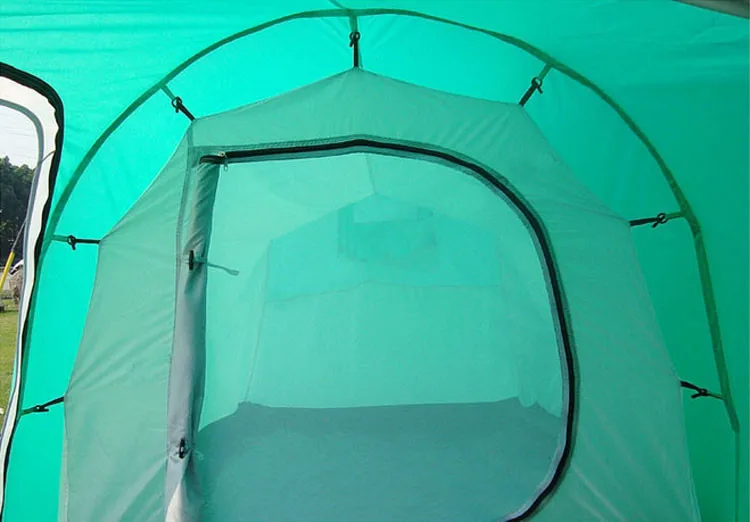 Тоннель Открытый Кемпинг Палатка семейные вечерние путешествия палатка 3-4 человек горный тент одна спальня и одна гостиная водонепроницаемый