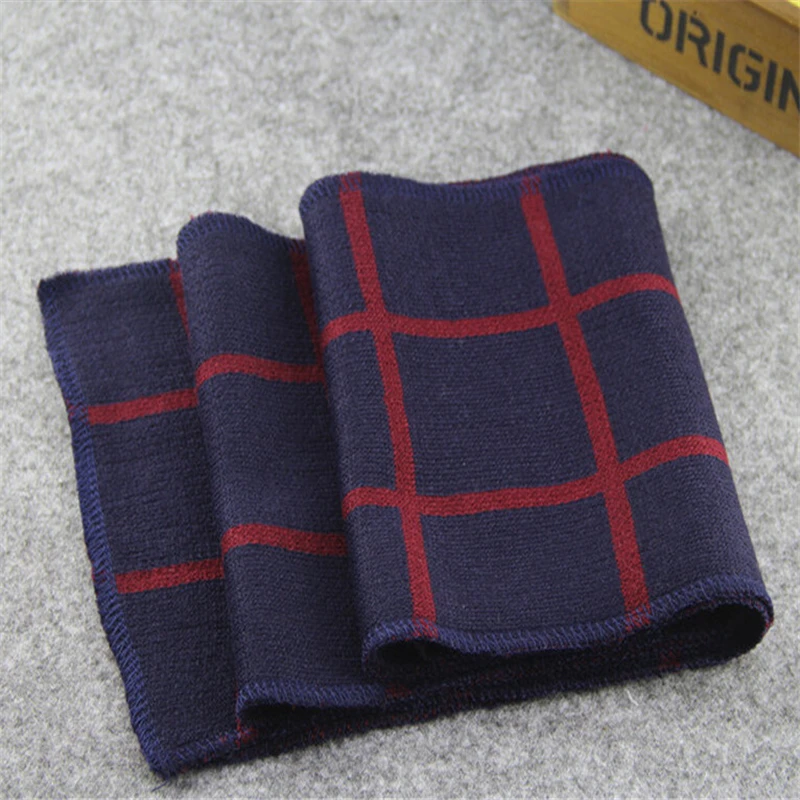 Модный детский клетчатый шарф Caddice вязаный шарф для мальчиков приливные размещение на одежде 7380