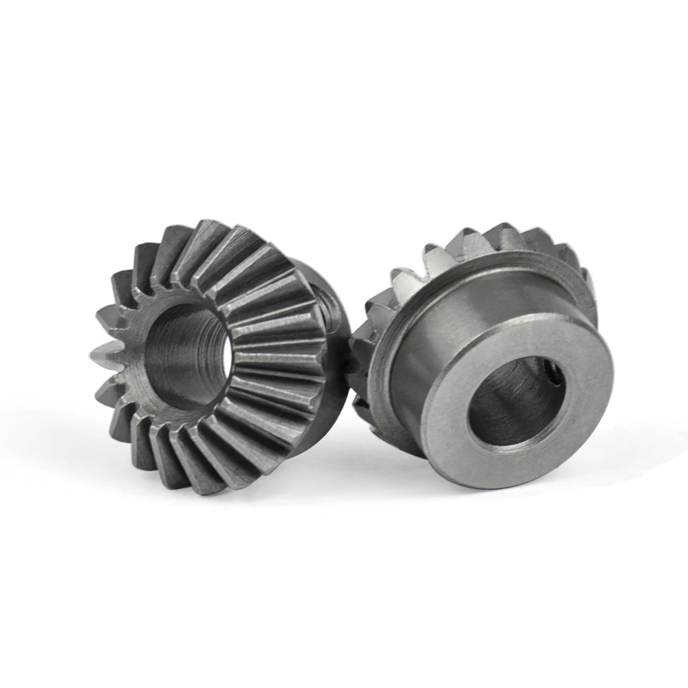 AIYIMA 2 piezas 8mm 1:1 engranaje cónico 1 módulo 20 dientes con orificio interior 8mm Unidad de 90 grados conmutación de engranajes de acero agujero de tornillo M4 AIYIMA 2 piezas 8mm 1:1 engranaje cónico 1 módulo 20 dientes con orificio interior 8mm Unidad de 90 grados conmutación de engranajes de acero agujero de tornillo M4