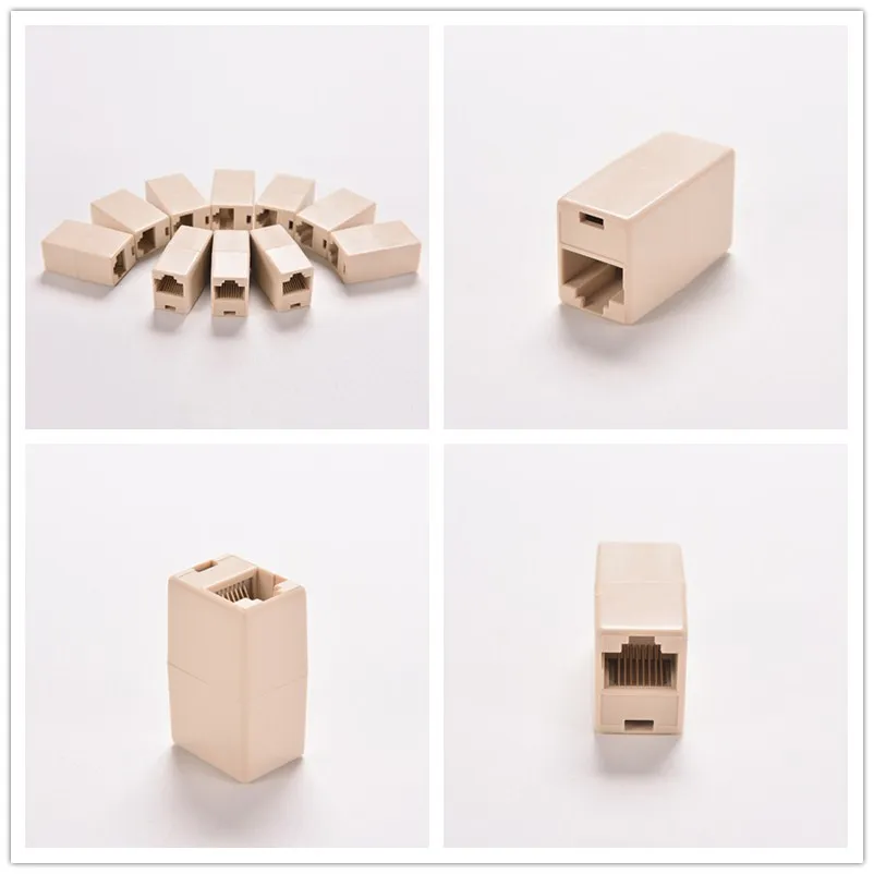 1 шт. RJ45 Cat5 8P8C универсальный разъем соединитель муфта для расширения