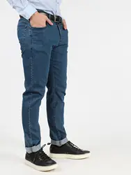 Стрейчевые джинсы со средней талией-плюс размер