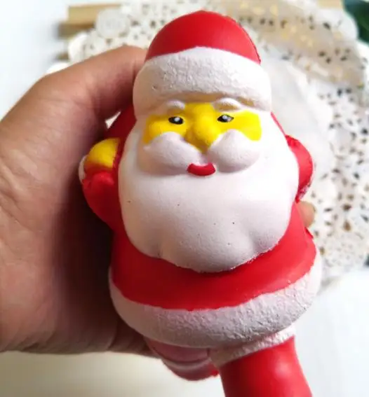 20 шт. Редкие Мягкие Санта Клаус Рождество kawaii pu игрушки мягкие замедлить рост