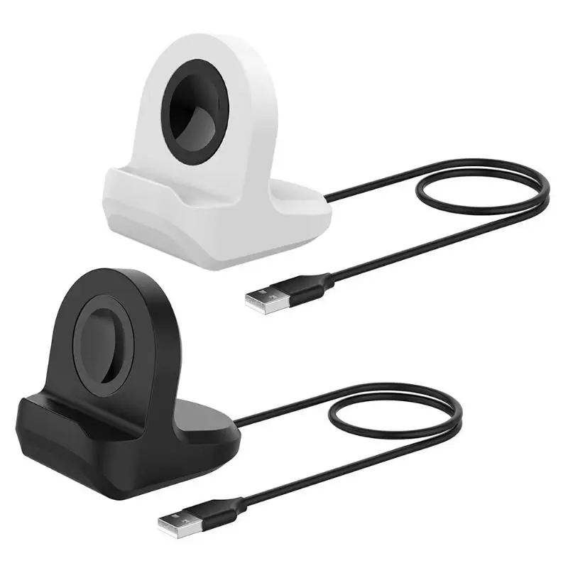 

Silicone Charging Stand Dock Cable for Samsung Galaxy Watch Active 40mm R500 Smart Watch Charger Holder for Active 40mm R500 new