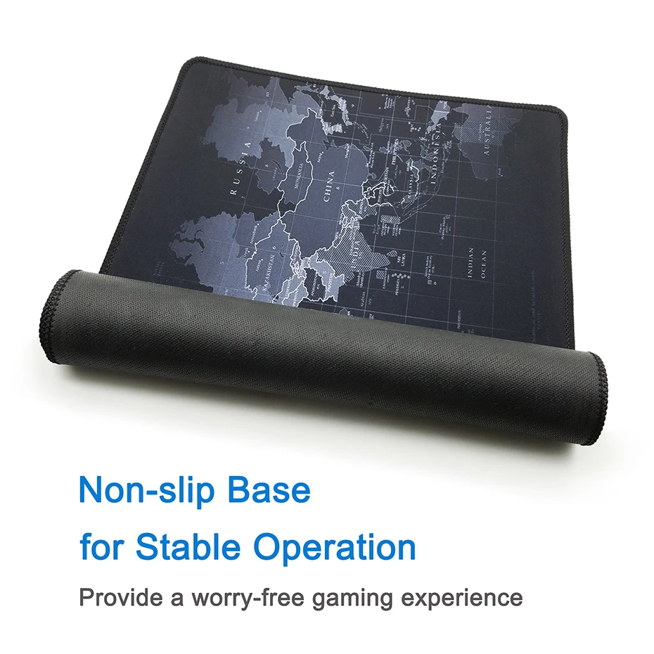Gaming Mouse Pad Computer Mousepad Large Mouse Pad Gamer Big Mouse Mat Mousepad Rug XL World Map Mause Pad Mat Keyboard Game Mat (11)