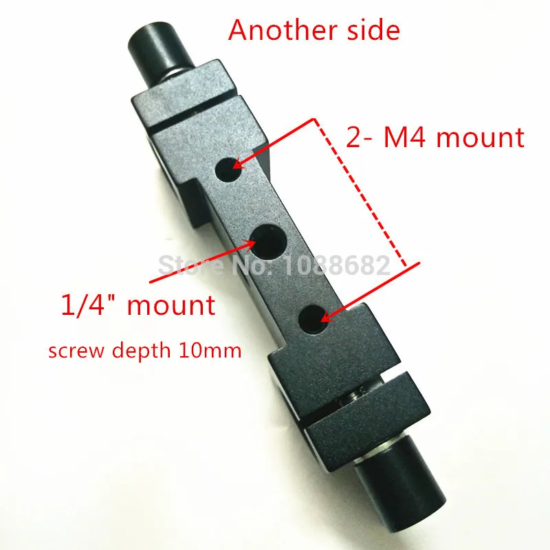 Adjustable Steady Shoulder Mount Shoulder Pad for Video Camcorder Camera DVDC Support System DSLR Rig 15mm Railblock1 (3)