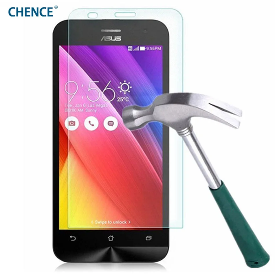 2PCS Glass for Asus Zenfone 2 ZE551ML Tempered Screen Protector ZE550ML | Мобильные телефоны и аксессуары