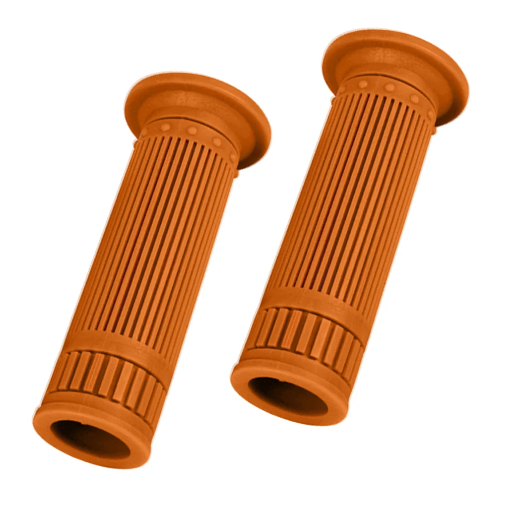1'' 25mm Rubber Handle bar Hand Grips Antiskid Handlebar Soft Rubber Bar For CRF YZF KTM RMZ Pit Dirt Bike Motocross Motorcycle