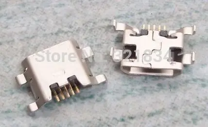 Коннектор Micro USB 1000 шт./лот для ZTE Blade L2|connector usb|connector 10connector micro usb |