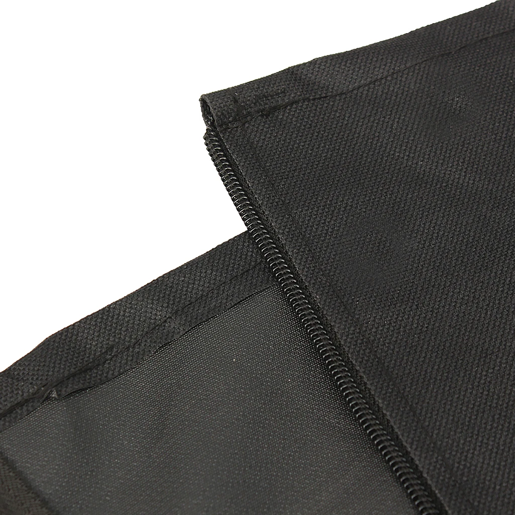 Garden Parasol Cover Waterproof Protector Umbrella Patio Cover Black 280cm