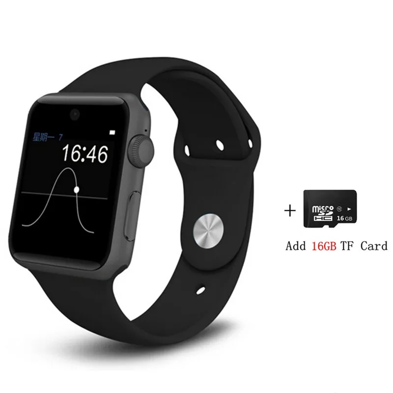 

Smart Watch with Pedometer Activity Tracker smartwatch with Camera Sim Card Slot for iOS/Android Smartphones