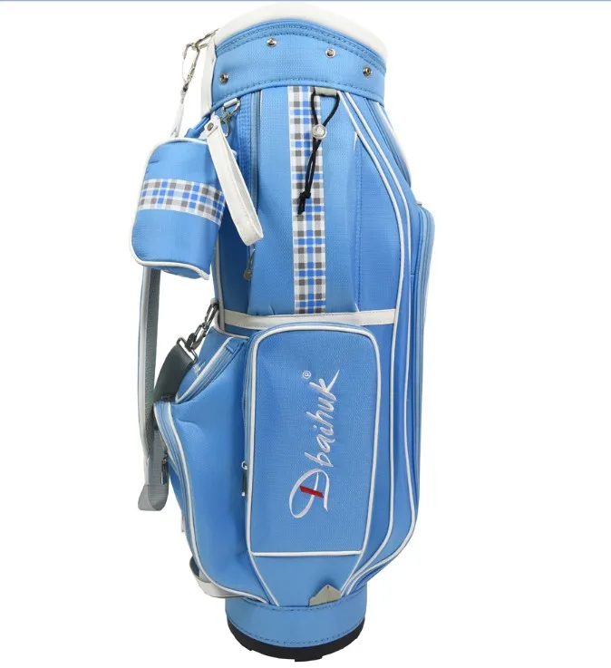 Dbaihuk женская сумка для гольфа, нейлоновая стандартная шариковая посылка для гольфа - Цвет: Синий