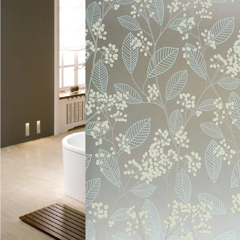Por Static Cling Window Film Online Free Shipping Hot Saling Fl Romantic Decorative Window Film Gl Sticker Promotion Aliexpress