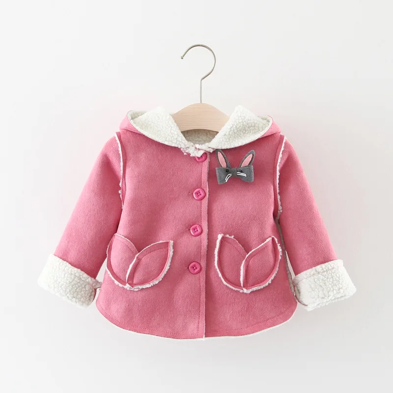 Осенне-зимние куртки для маленьких девочек, кардиган, Детское пальто, детская одежда, пальто