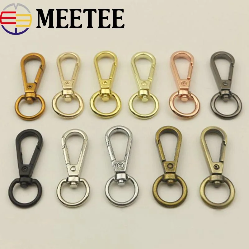 100X Bag Clasps Lobster Swivel Trigger Clips Snap Hook Leathercraft Accessories 100X Bag Clasps Lobster Swivel Trigger Clips Snap Hook Leathercraft Accessories