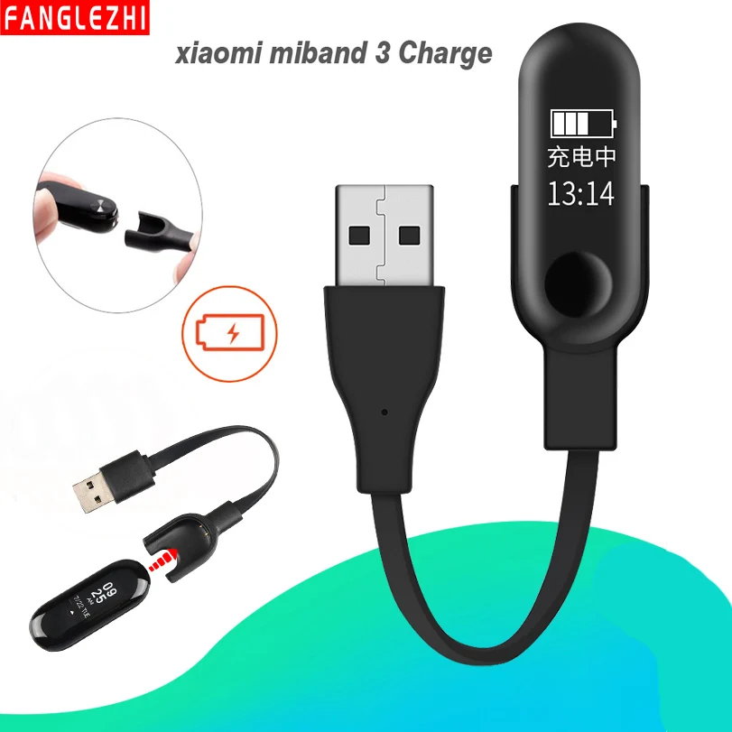 

Quick USB Charger For Xiaomi Mi Band 3 Miband 3 Smart Wristband Mi Band 2 Miband 2 Charging Cable Fitness Tracker Smart Bracelet