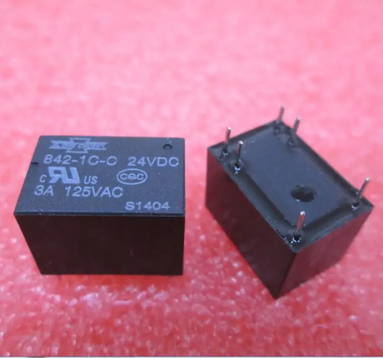 

Реле 24 В 842-1C-C-24VDC 842-1C-C 24VDC 8421CC 24VDC DC24V 3A 125VAC DIP6