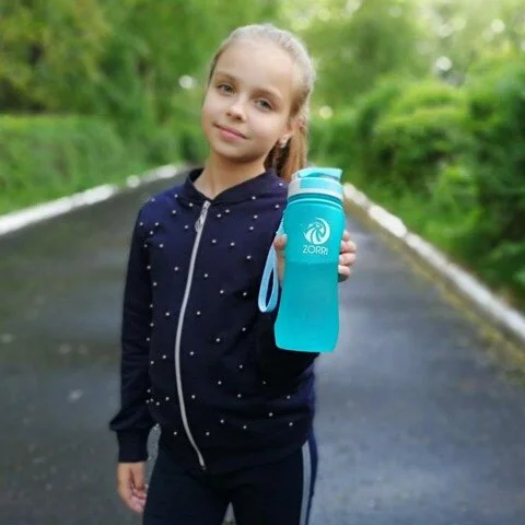 Портативная бутылка для воды с фруктовым наполнением Спортивная лимонного сока