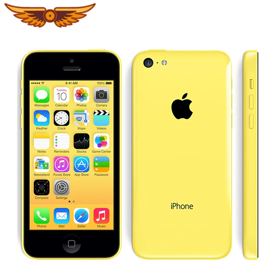 Apple 100% Original Unlocked iPhone 5C 8MP 8/16/32GB ROM 1GB RAM