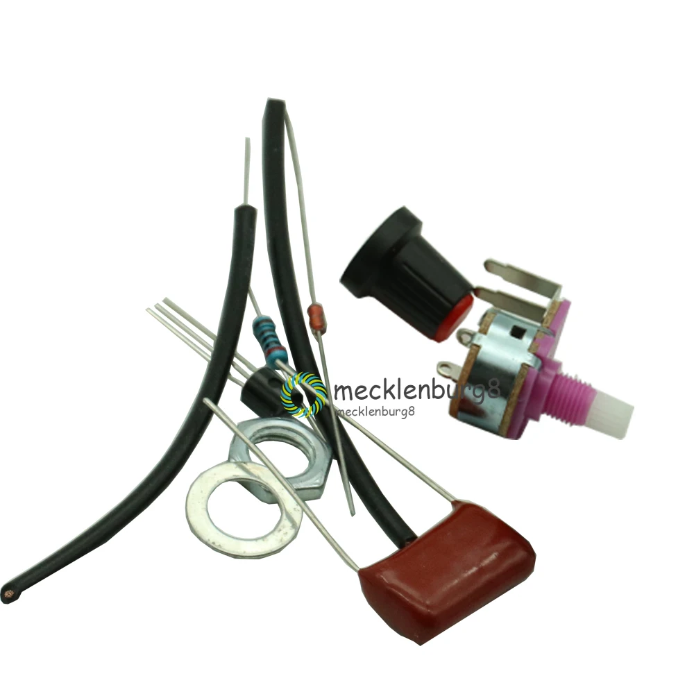 2PCS new 100W Dimmer Module Switch Speed Regulation Module DIY Kit