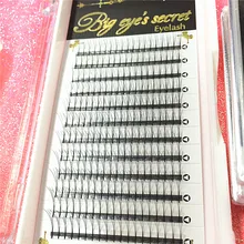 Предварительно сделанные русские Пышные ресницы-веера ресницы свободные 3D корейские ресницы имеют большую скидку все завивки и длина avaliable