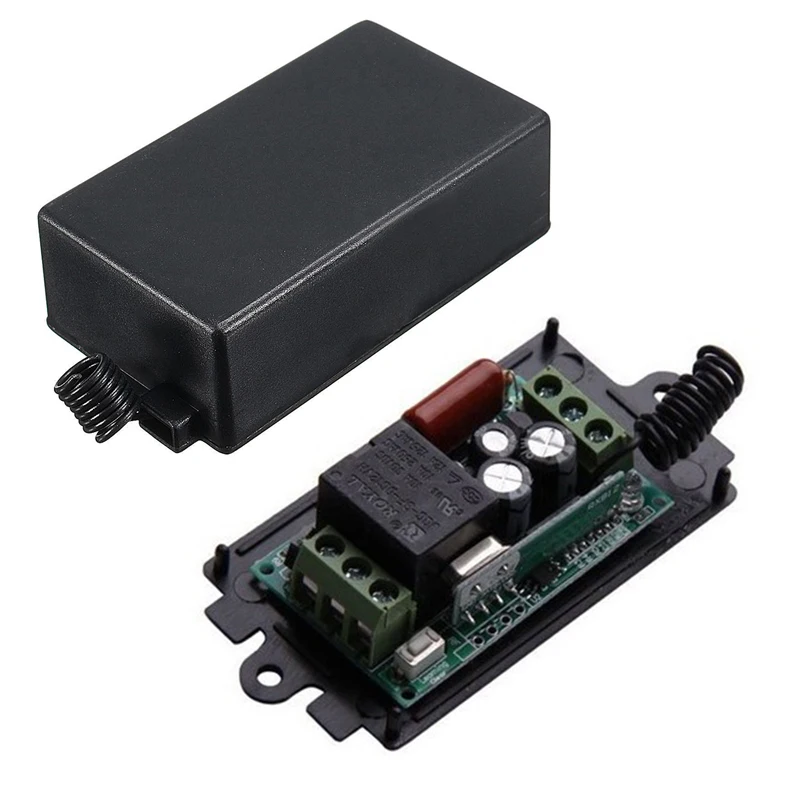 220V 1CH Channel Wireless Remote Control Switch 10A Relay Transmitter