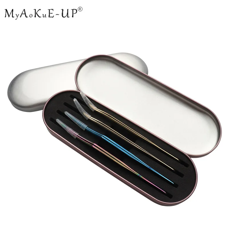 

Tweezers Makeup Tool Kit Storage Box Eyelashes Eyeliner Pencil Case Organizer for Eyelash Extension