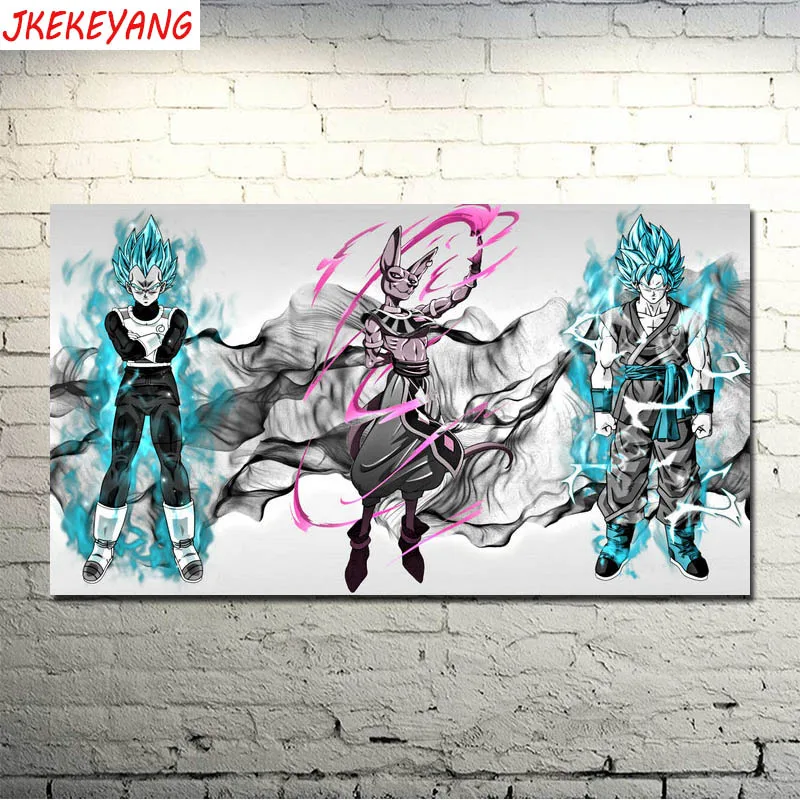 

5D DIY Diamond Painting Cross Stitch Dragon Ball Gifts square Diamond Embroidery mosaic pattern Home Decor Y3107