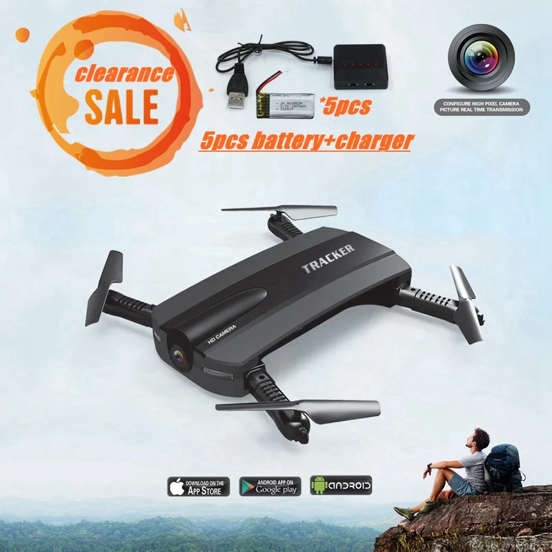 

5 Battery Fpv Drone With Camera Drone Wifi Rc Quadcopter Flying Rc Helicopter For Kids Mini Selfie Dron JXD 523 Clearance Sales