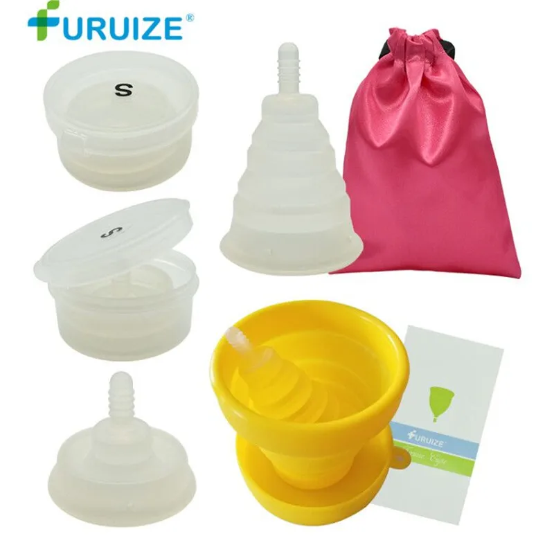 New Arrival Foldable Copa Menstrual Cup with Sterilizing Cup Feminine hygiene reusable Flexible Clean Lady Cup With Cloth Bag New Arrival Foldable Copa Menstrual Cup with Sterilizing Cup Feminine hygiene reusable Flexible Clean Lady Cup With Cloth Bag