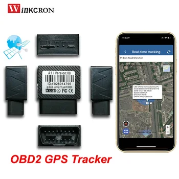 

OBDII GPS Tracker 16 PIN OBD Plug Play Car GSM OBD2 Tracking Device GPS locator OBDII with online Software IOS Andriod APP Free